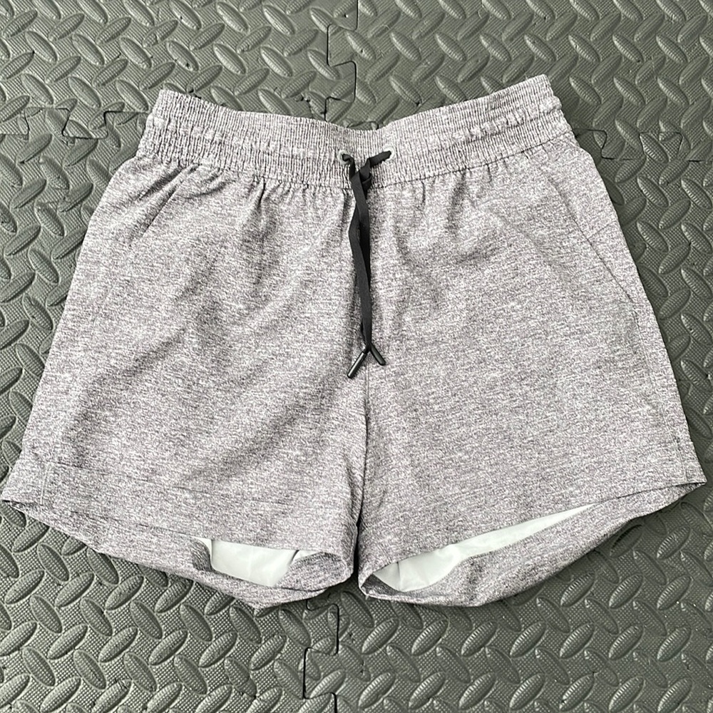 Grey Lululemon size 4 shorts
